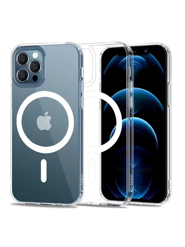 Tech-Protect MagMat MagSafe Case for iPhone 12 / 12 Pro - Transparent