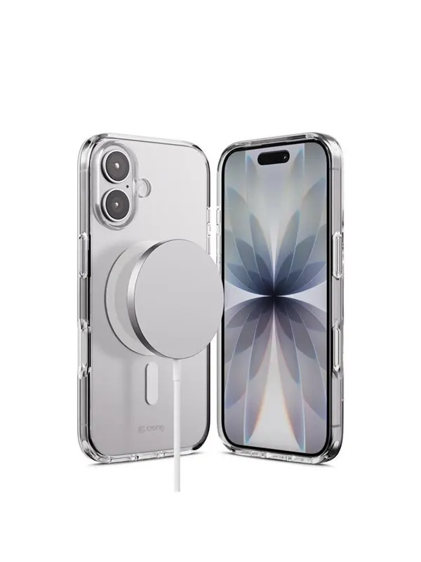 CRONG Clear MAG Cover - MagSafe iPhone 17 Case (Clear)