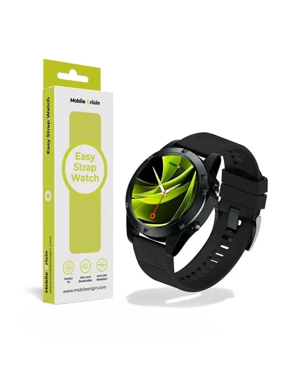 Mobile Origin Easy Strap Watch 22mm Black