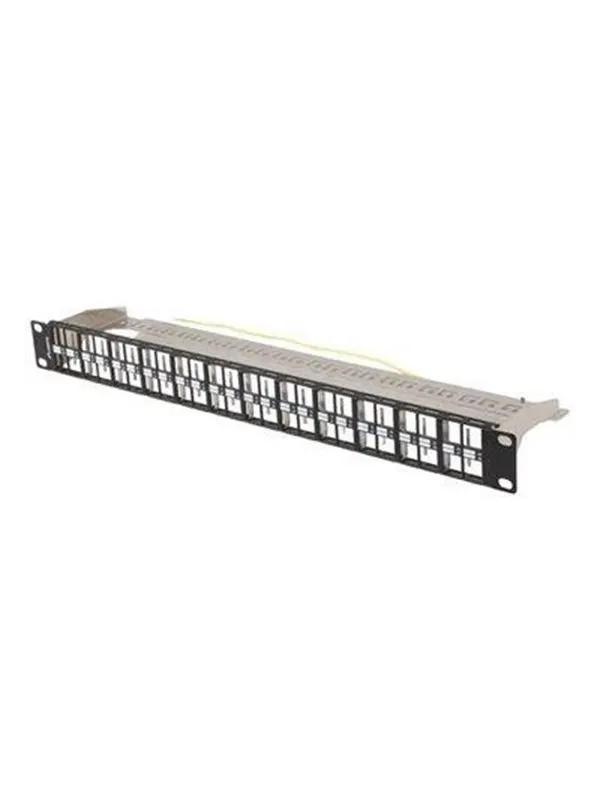 Lanberg patch panel (blank) - 1U - 19" - FTP for keystone modules