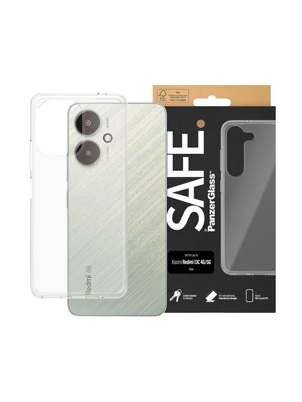 SAFE by PanzerGlass TPU Case for Xiaomi Redmi 13C