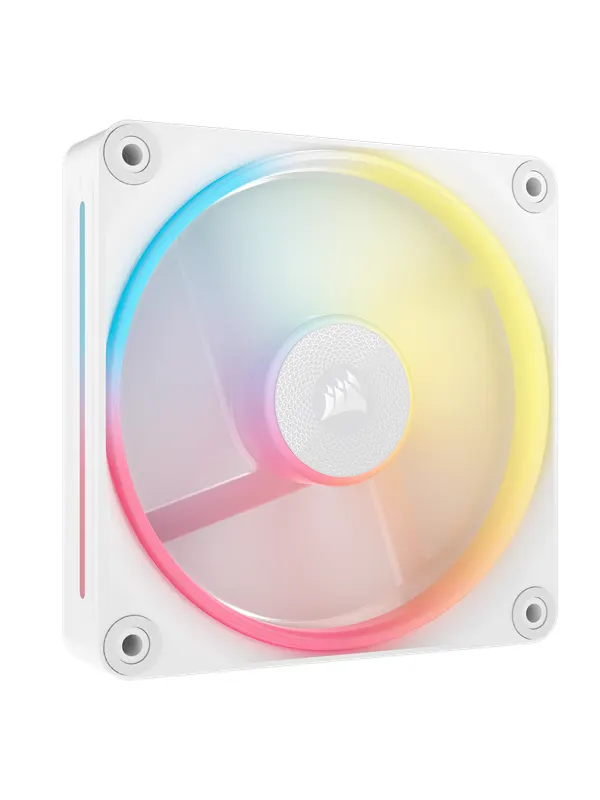 Corsair iCUE LINK LX120-R - Chassi fläkt - 120mm - Vit - 66 dBA