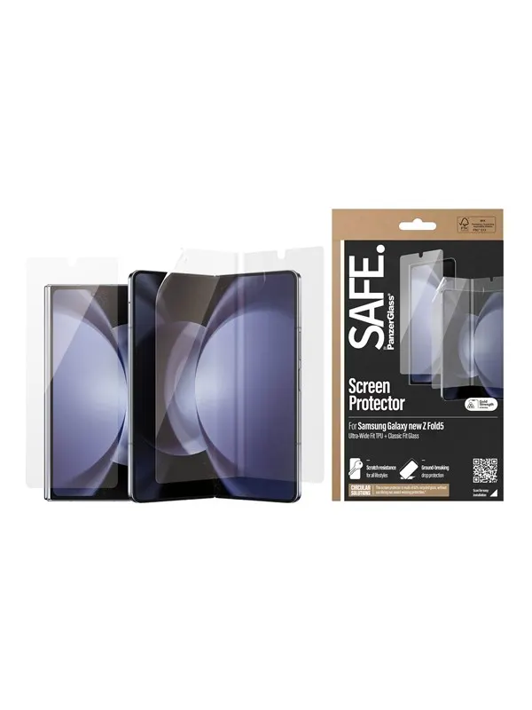 SAFE by PanzerGlass Screen Protector Samsung Galaxy Z Fold6 | Glass &amp; Film