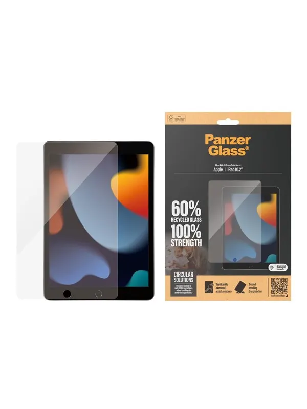 PanzerGlass Screen Protector iPad 10.2'' (2019-2021) | Ultra-Wide Fit