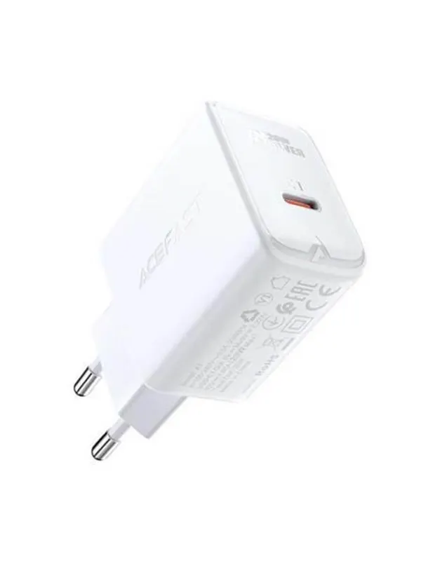 Acefast Wall Charger A1 PD20W 1x USB-C (white)