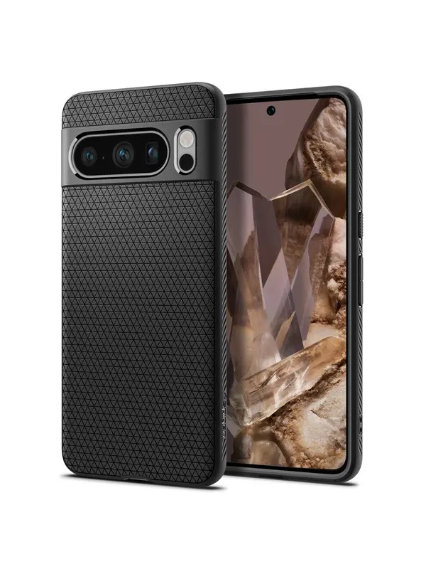 Spigen Liquid Air - matte black - Google Pixel 8 Pro