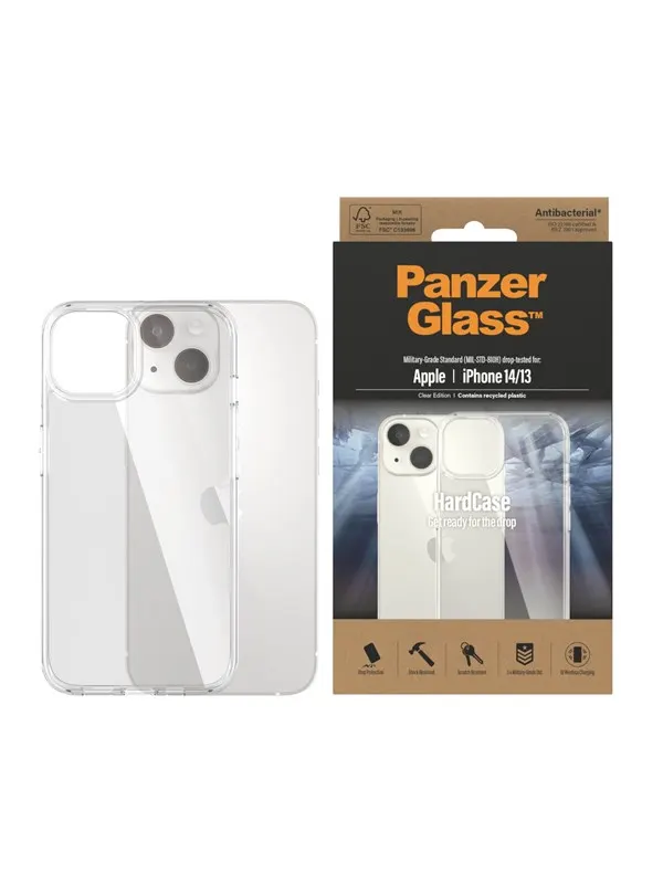 PanzerGlass HardCase Apple iPhone 14 | 13 | Clear