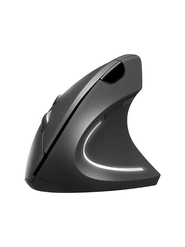 Sandberg Wired Vertical Mouse - Vertical mouse - Optic - 6 knappar - Svart