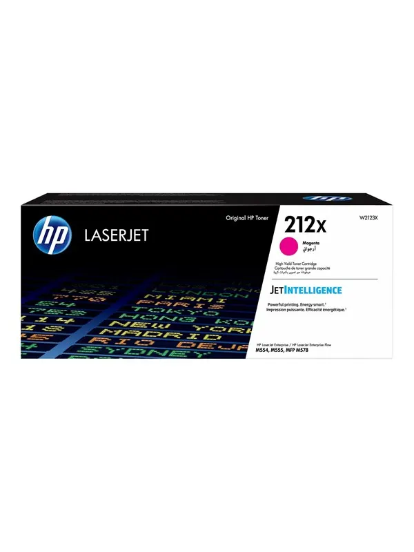 HP 212X / W2123X High Yield Magenta Toner