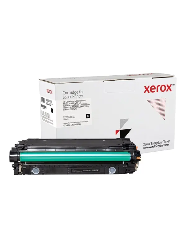 Xerox 006R03679 / Alternative to HP 508X / CF360X Canon CRG-040HBK Black Toner - High Yield