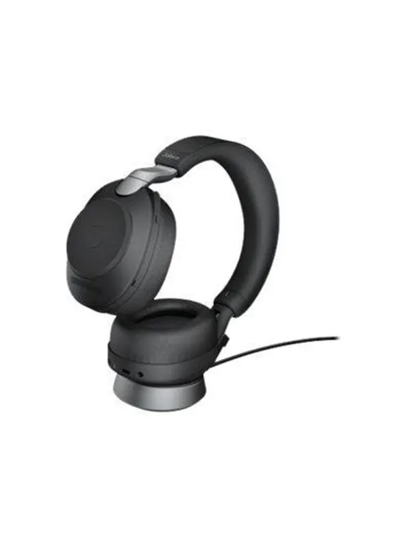Jabra Evolve2 85 Link380a UC Stereo Stand Black