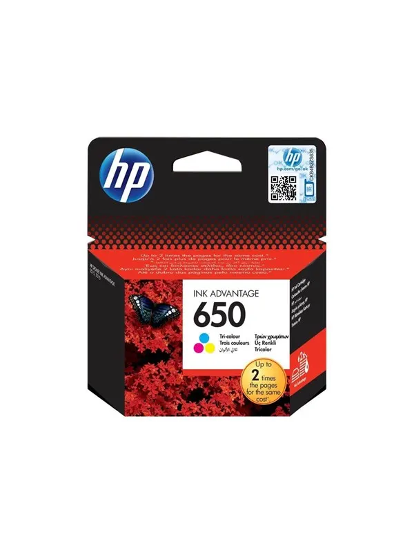 HP 650 / CZ102AE Tri-color