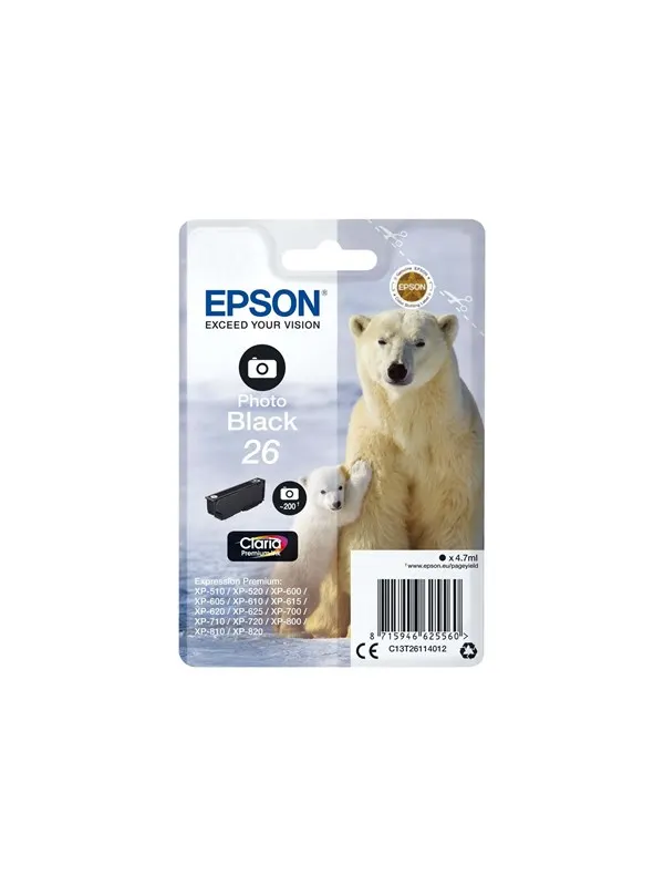 Epson 26 - Photo Black Ink