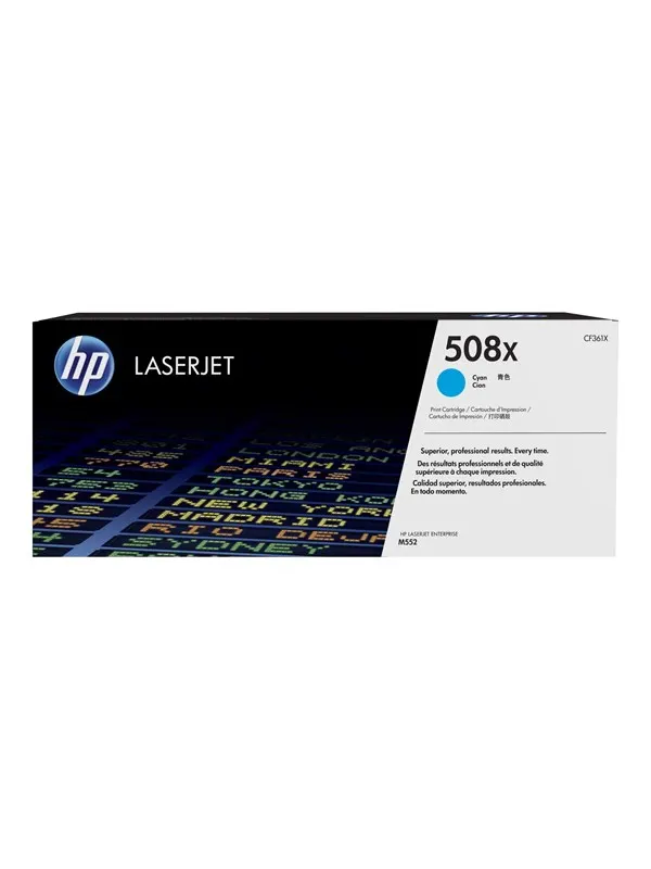 HP 508X / CF361X High Capacity  Cyan Toner
