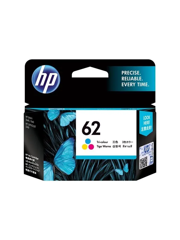 HP 62 / C2P06AE Tri-Color (Cyan Magenta Yellow)