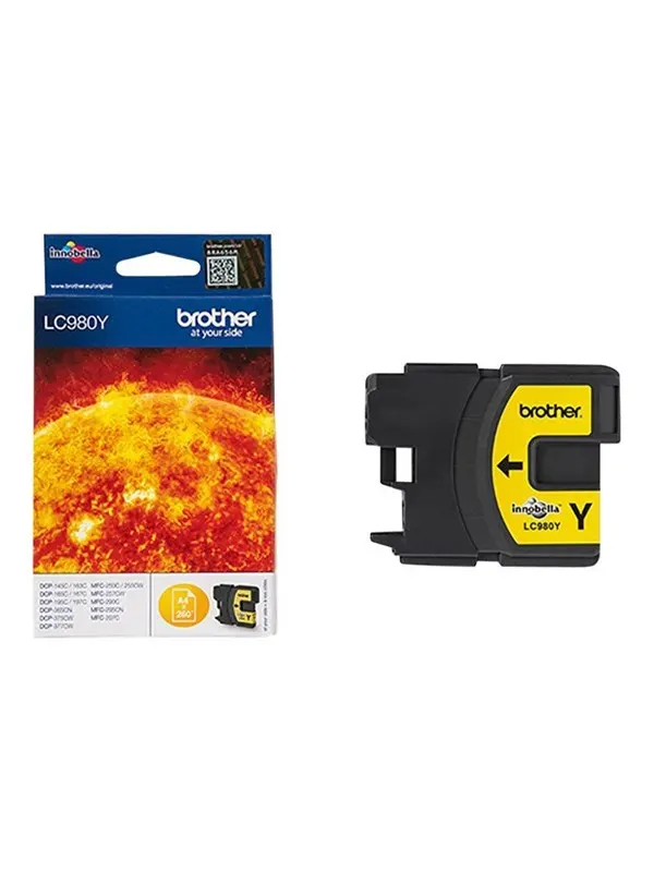 Brother LC980Y / LC 980Y Yellow Ink