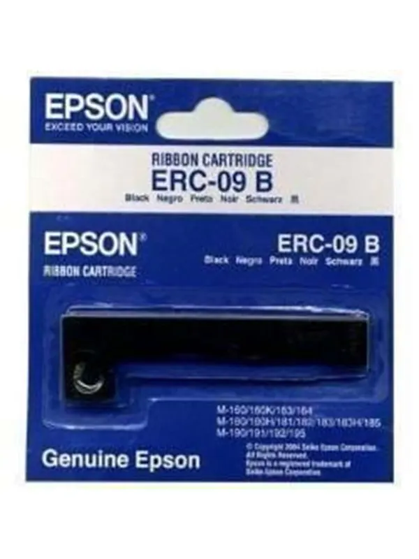 Epson Ribbon Black ERC 09B - Skriv band Svart