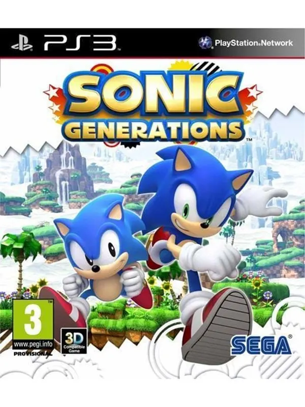 Sonic Generations - Sony PlayStation 3 - Action