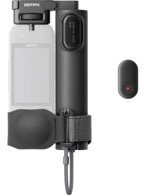 Insta360 Foldable 2-in-1 Selfie Stick Remote Kit - 1/4" Mount
