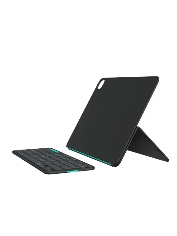 Logitech Flip Folio iPad Pro 13" (M4) &amp; Air 13" (M2 &amp; M3) - Tastatur &amp; Folio set - Nordisk - Svart