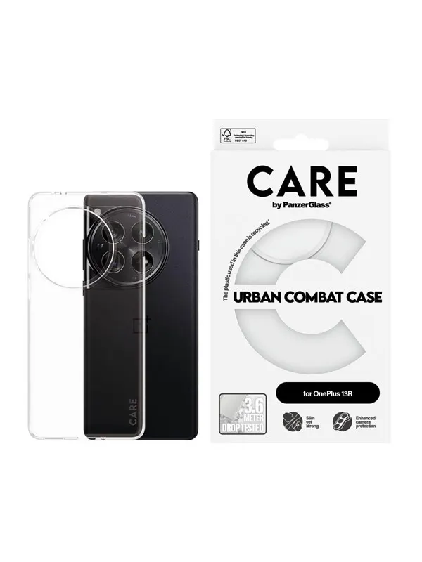 CARE by PanzerGlass Fashionable Case Transparent X-Ray Soft Basic OnePlus 13R