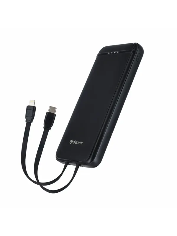 DENVER PBS-10010B - Powerbank 10000mAh with USB-A output - Black - 10000 mAh