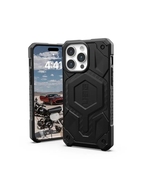 UAG Monarch Pro MagSafe carbon fiber - iPhone 15 Pro Max