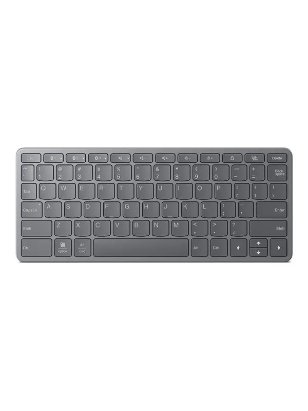 Lenovo Multi-Device Wireless - Tangentbord - Nordisk - Grå