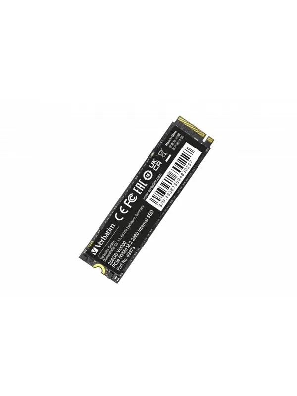 Verbatim Vi3000 SSD - 256GB - PCIe 3.0 - M.2 2280