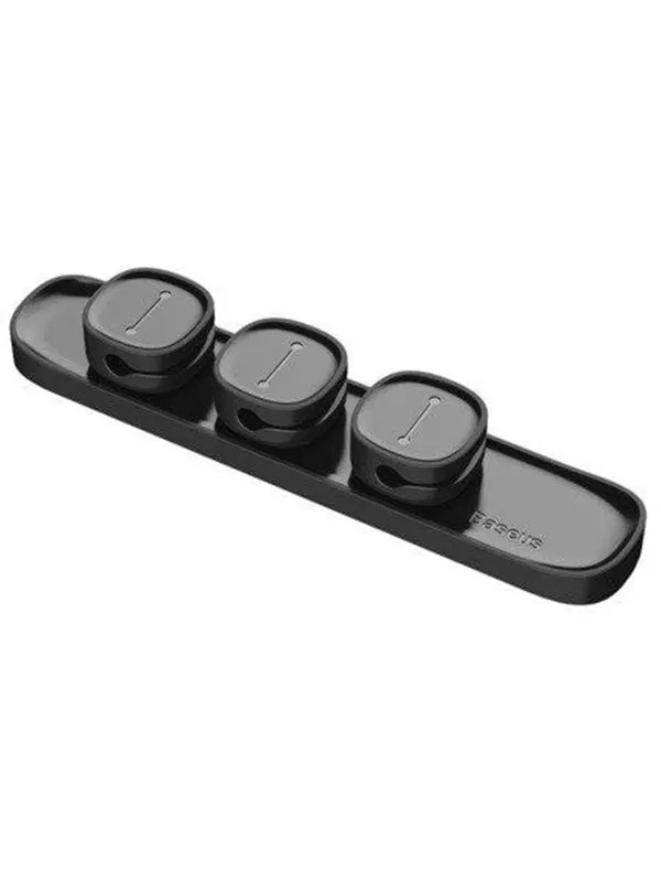 Baseus  Peas Magnetic Cable Clip Black