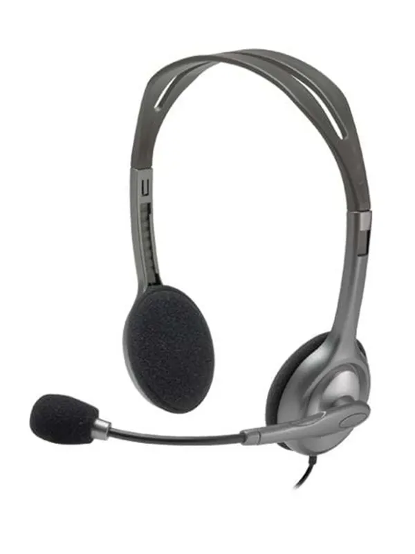 Logitech H111 Stereo Headset - Black