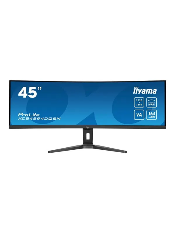 45" iiyama ProLite XCB4594DQSN-B1 - 5120x1440 - 165Hz - VA - 90W USB-C - KVM switch