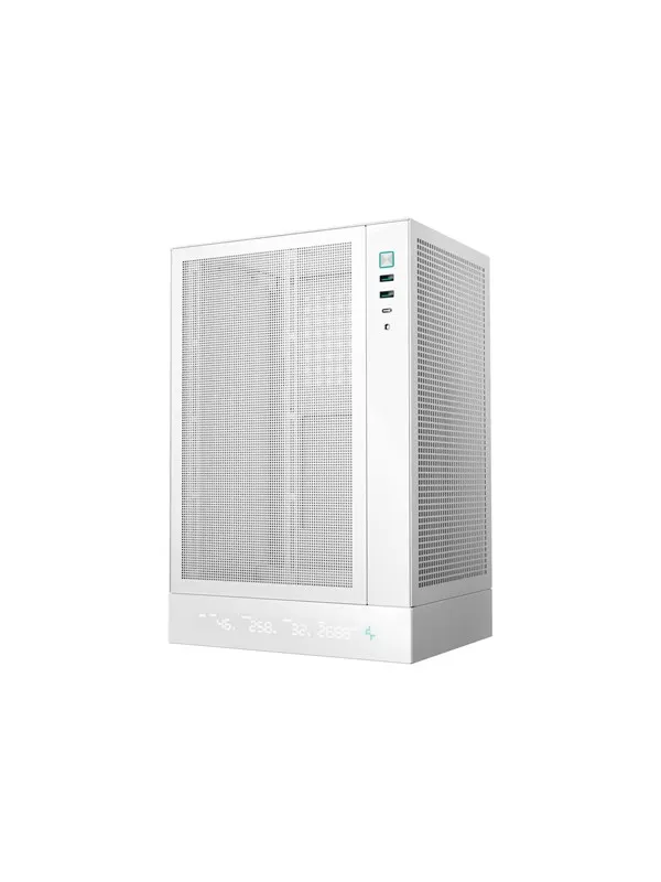 DeepCool CH170 DIGITAL - Chassi - Tower - Vit