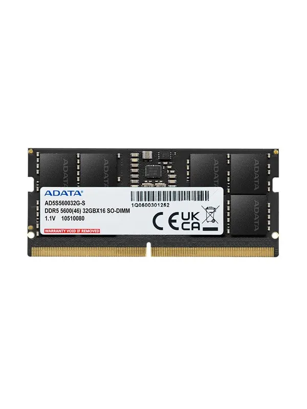 A-Data SODIMM DDR5-5600 - 16GB - CL46 - Single Channel (1 pcs) - Svart