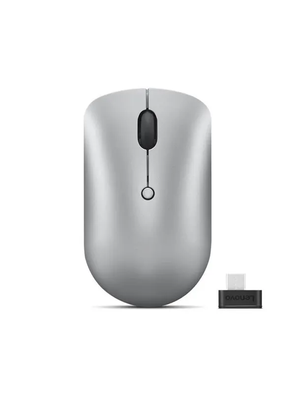 Lenovo 540 USB-C Wireless Compact Mouse - Mouse - Optic - 4 knappar - Grå