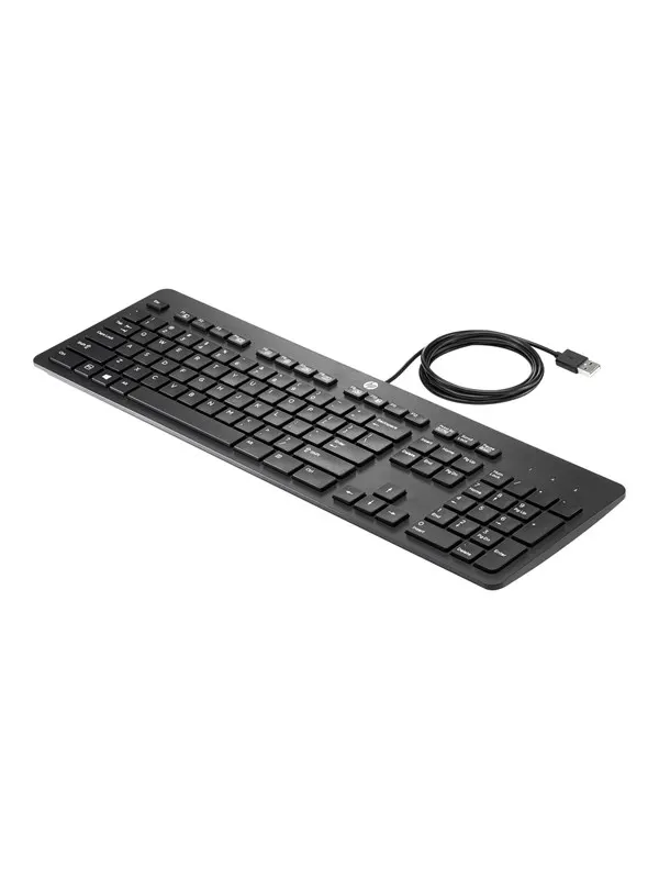 HP Business Slim - Tangentbord - Svenska - Svart