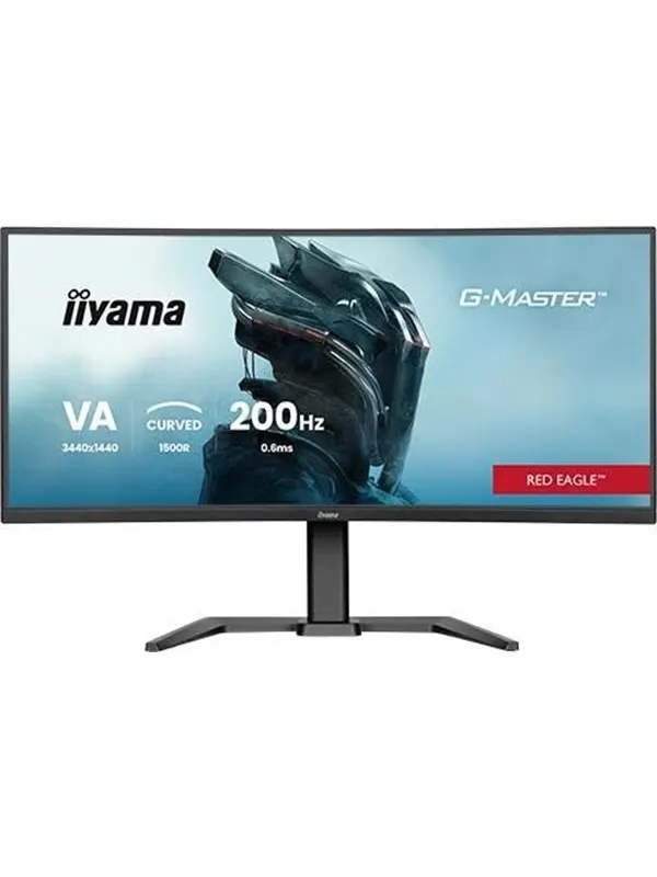 34" iiyama G-MASTER Red Eagle GCB3484WQSU-B2 - LED monitor - curved - 34" - HDR