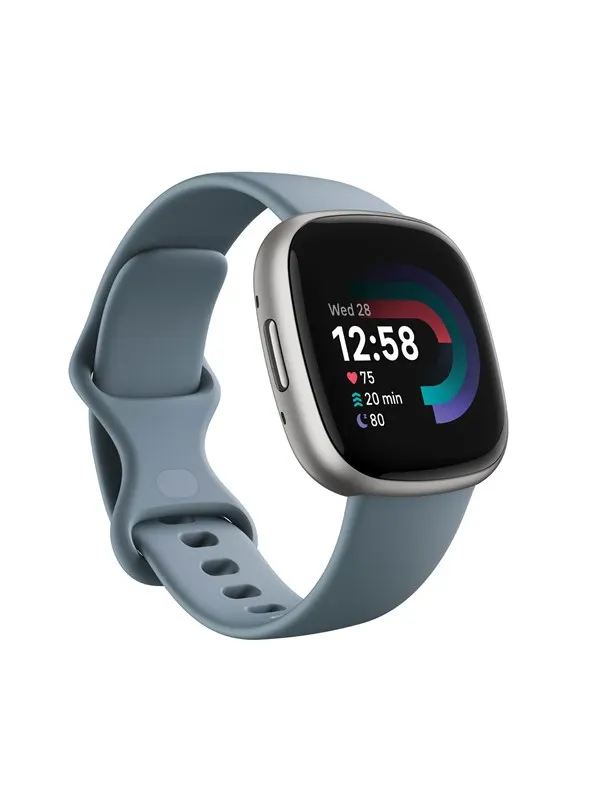Fitbit Versa 4 Waterfall Blue/Platinum
