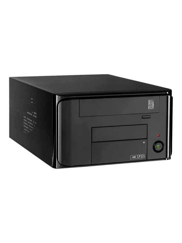 Inter-Tech MI-008 ITX - Chassi - Ultra small form factor - Svart