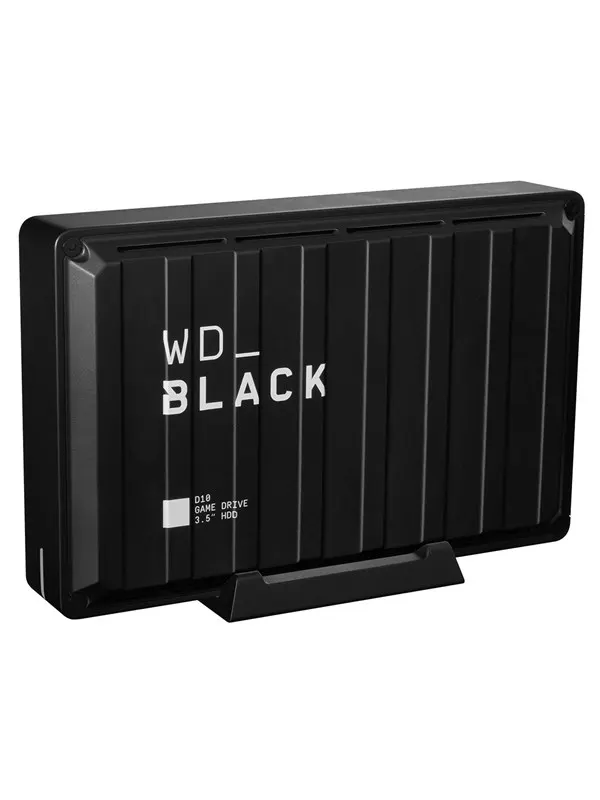 WD BLACK D10 Game Drive for Xbox One - Extern Hårddisk - 12TB - Svart