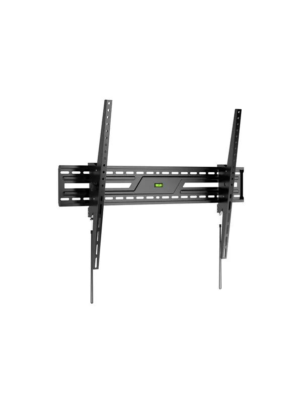 Gembird mounting kit - for LCD display - tilt - fine texture black - Max 75 kg - recommended for 100"