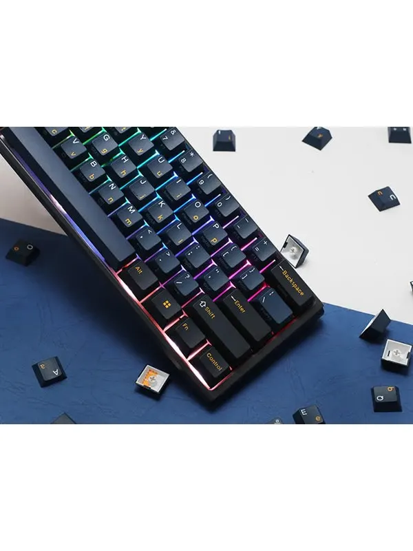 Ducky One 3 Pro - Nazca Line Nordic - Mini 60% - MX2A Silver Speed- RGB