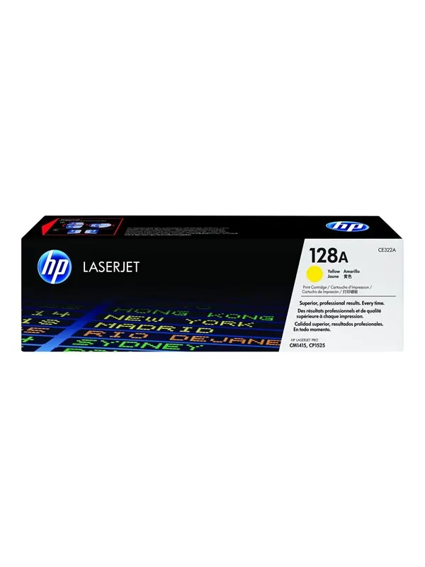 HP 128A / CE322A Yellow Toner