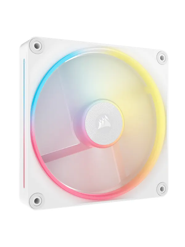 Corsair iCUE LINK LX140-R - Chassi fläkt - 140mm - Vit med RGB-ljus - 38 dBA