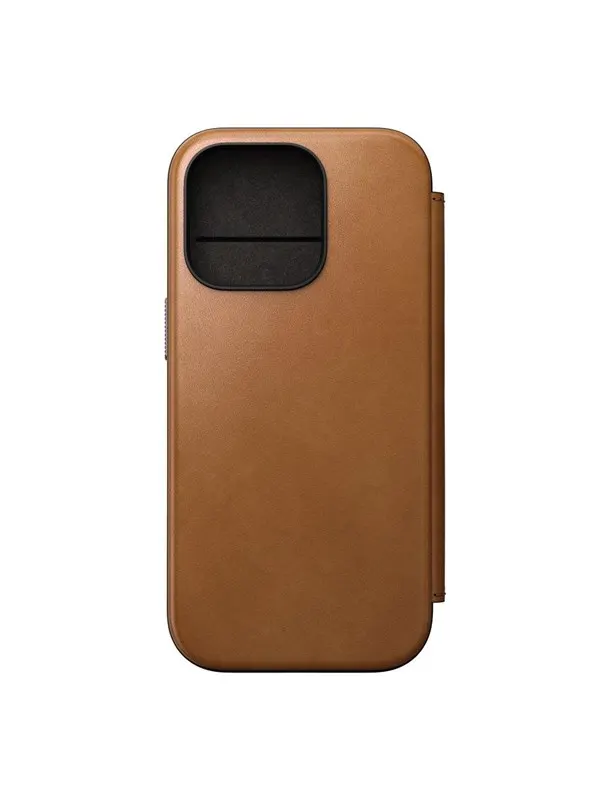 Nomad Modern Leather Folio - iPhone 16 Pro | English Tan-C | Leather