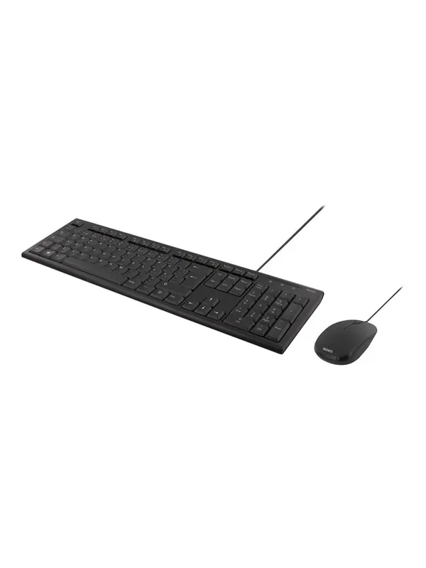 Deltaco Keyboard Kit With Mouse (Nordic) - Tastatur & Mus set - Nordisk