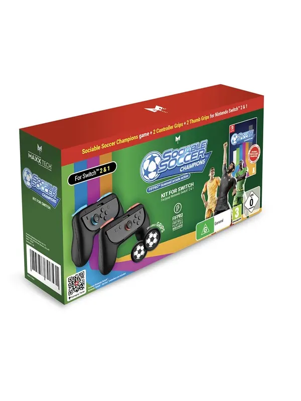 MAXX TECH Sociable Soccer Champions Kit - Nintendo Switch 2