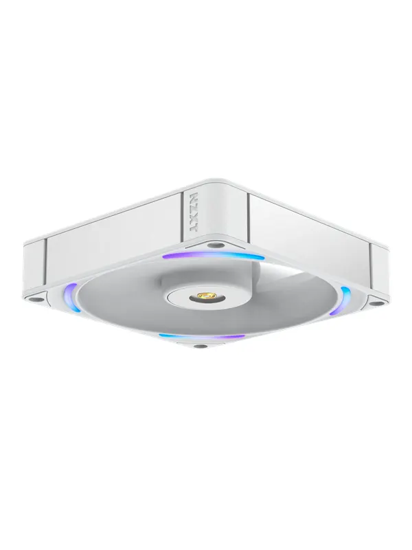 NZXT F140X - Chassi fläkt - 140mm - Vit med RGB-ljus - 41 dBA