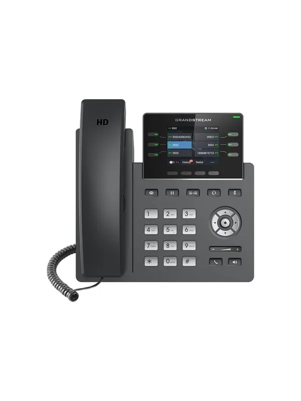 Grandstream GRP2613W - VoIP phone with caller ID/call waiting - 5-way call capability