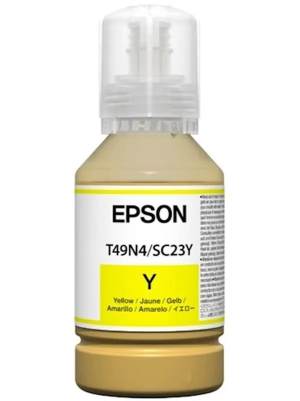 Epson C13T49N400 / T49N Dye Sub Yellow Ink 140ml